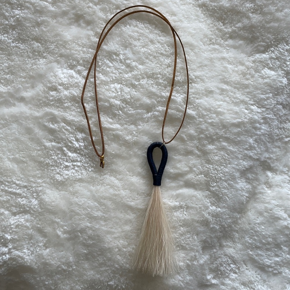 Handmade Horsetail Necklace